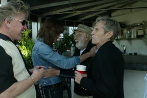 Gary Busey, David Johansen, Jerry Wexler and Levon Helm 2005.jpg